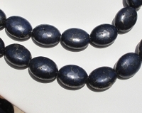 Indigo Lapis Jasper Ovals, 15x20mm