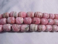 Rhodochrosite Barrels, 10x8mm