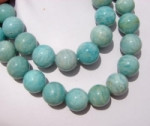 Russian Amazonite Rounds, 15-16mm