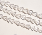 Clear Quartz Triangles, 7-8mm