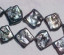 Designer Coins, Diagonal Squares Dark Peacock, 20-...