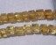 Faceted Curved Triangle Citrine, 9-10mm