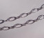 Lg/Sm Marquis Link Chain, Silverplate, per ft