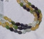 Multi Gemstone Mix Dark Carved Ovals