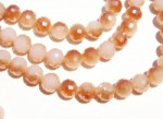 Tawny Topaz Aurora Faceted Rounds, 10mm