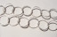 Satin Finish 25mm Loop Chain, per ft