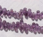 Amethyst Top Drill Teardrop Medium, 