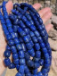 Natural  Afghan Lapis Graduated Barrels, 5-12mm