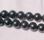 Black Peacock Shell Pearls, 8mm