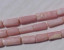 Pink Opal Tubes, 16x8mm