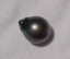 Black Champagne Peacock Tahitian Pearl, 13mm