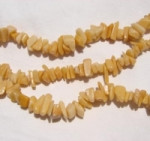 Golden Jade Chips, 7-8mm