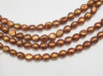 Auburn Copper, 10-11mm baroque rice