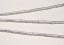 Florentined Tubes, 3x8mm, 25 pcs