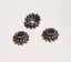 Beaded Edge Bead Cap, 10mm, each