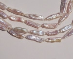 Natural Sheer Pink LG Stick Biwa, 26-33mm
