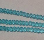 Chinese Crystal, Medium Blue 4mm Rondel