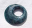 Green Moss Agate Faceted Go-Go Donut, 44mm