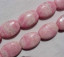 Rhodochrosite Flat Barrels, 19x14mm