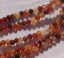 Carnelian Mix Rounds, 4mm