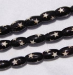 Wood w/ Star Inlay, 8x14mm