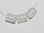 White & Frost Rectangle Pillow Glass Bead, 22m...