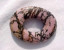 Rhodonite Oval Donut, 50x38mm