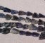 Sodalite Triangles, 9-12mm