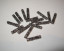 Double Scroll Tube, 19x4mm, 16 pcs