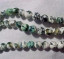 Snowflake Agate Faceted Rounds, Lemon/Lime & W...