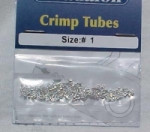 Silver Plated Crimps, Size #4