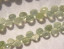 Light Prehnite Onion Cut Briolettes, 6-7mm