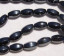 Hematite 6 Side Rice, 6x12mm